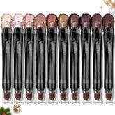 LUXAZA eyeshadow stick matte-champagne swatch for natural daytime look