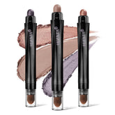 Luxaza Eyeshadow Stick Set nude swatch showing creamy, blendable color for daily looks