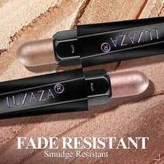 LUXAZA eyeshadow stick soft creamy glide for smooth shading and definition.