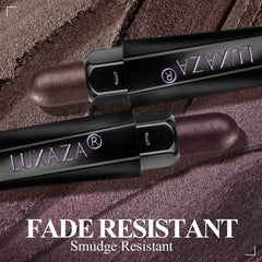 Luxaza matte shimmer eyeshadow stick showing versatile finish options