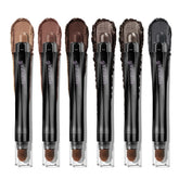 LUXAZA PRO 6PCS neutral eyeshadow set packaging for on-the-go makeup