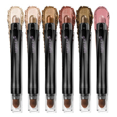 LUXAZA PRO Brown Neutral Eyeshadow Set packaging for on-the-go neutrals.