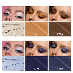 Luxaza Pro Jeans Blue texture close-up reveals creamy blendability and smooth application