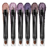 LUXAZA PRO Purple Eyeshadow Stick 6pc set packaging highlights long-lasting color.
