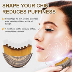 Lymphatic Contour Face Brush bristle detail highlights ultra-soft bristles gliding on skin.