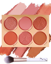 LYSdefeu Matte Face Blush Palette Set 02 packaging showcases elegant gift-ready design