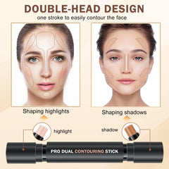 LZXLUKGIR pearlescent-gold highlighter-stick adds subtle radiance