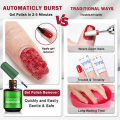 LZXLUKGIR triangular-scraper-removal enables safe scraping of gel polish