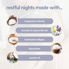 M3 Naturals lavender-chamomile lotion nourishes skin with moisture and nighttime relaxation potential.