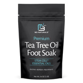 M3 Naturals tea tree foot soak bottle for at-home spa and refreshing aroma
