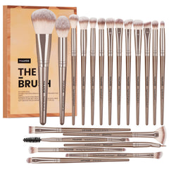 MAANGE makeup brushes set 20pc bristles deliver flawless foundation blending