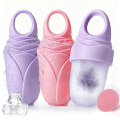 Mabnuby rose ice roller packaging showcases a ready to use skincare tool for refreshing routines.