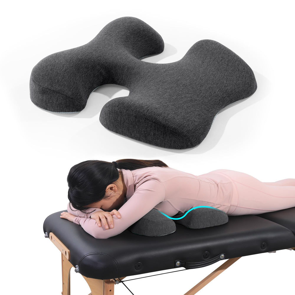 MABOZOO breast pillow for massage with soft memory foam support.