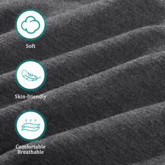 MABOZOO memory foam bolster offers resilient, skin-friendly support.