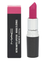 MAC Lipstick Retro Matte 705 Flat Out Fabulous front view shows bold pink shade for day-to-day color.