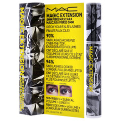 MAC Magic Extension before-after demonstrates false-lash-like volume with visible lift.