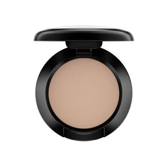 MAC Omega matte eyeshadow shown in tube packaging for easy, buildable neutral color on all skin tones