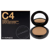 MAC Studio Fix Powder Plus Foundation compact shows matte finish for all-day wear