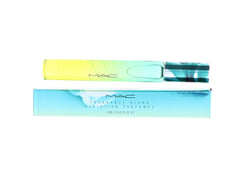 MAC Turquatic rollerball top view shows compact travel size for on-the-go freshness.