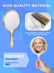 Macaki espejo ligero ideal para viajes y maletas con diseño compacto.