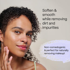 Mad Hippie cleansing oil application demonstrates makeup removal on eyes and face