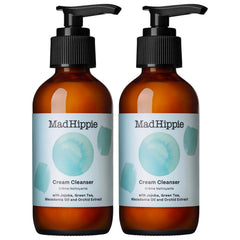 Mad Hippie Cream Cleanser bottle pour for gentle daily cleansing.