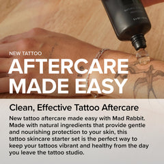 Mad Rabbit Defend SPF 30 mineral sunscreen protecting tattoos from sun