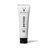 Mad Rabbit Defend Tattoo Sunscreen bottle front showing mineral protection for skin and ink