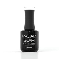 Madam Glam Rubber Base nails application highlights easy glide and natural movement.