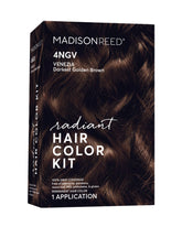Madison Reed Radiant color bottle pour shows easy, controlled application for Venezia Brown.