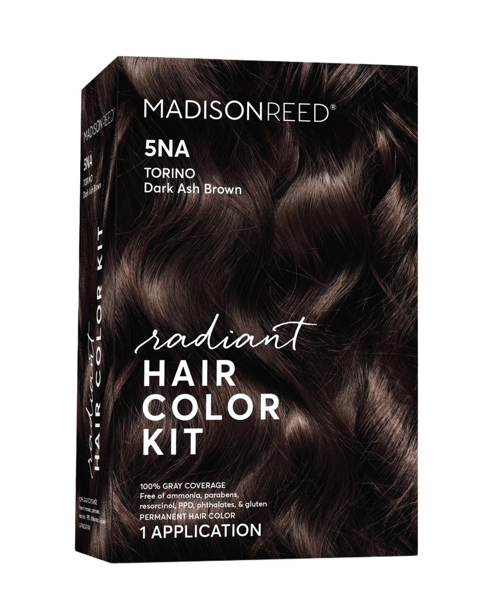 Madison Reed Radiant Color Kit 5NA box provides at-home gray coverage.