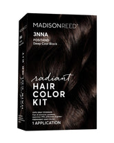 Madison Reed Radiant Color Kit packaging box showing full at home dye setup for gray coverage