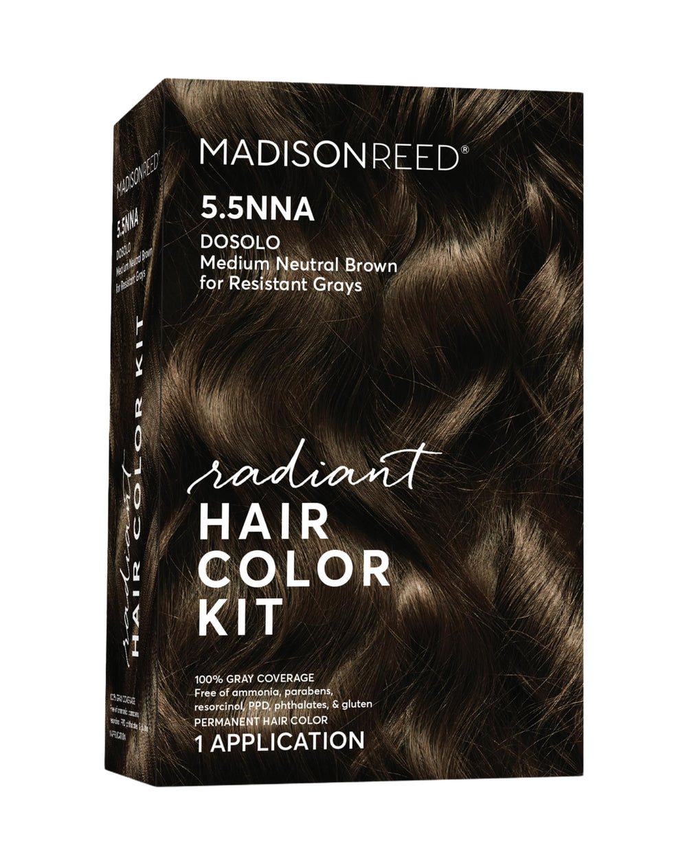 Madison Reed Radiant Color Kit packaging demonstrates salon-grade color at home