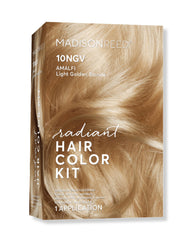 Madison Reed Radiant Color Kit packaging shows premium at-home salon color