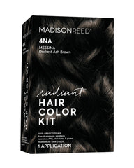Madison Reed Radiant Color Kit packaging shows user-friendly at-home color.