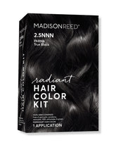 Madison Reed Radiant Color Kit Soft Black bottle pour for precise application