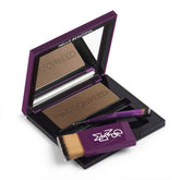 Madison Reed Root Touch Up + Brow Filler Sabbia compact for instant gray concealment on the go