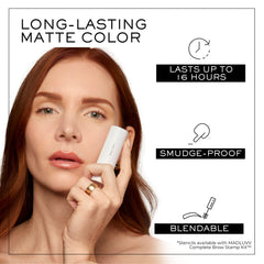 MADLUVV Brow Stamp Refill brunette pomade inside-cap for thinning brows