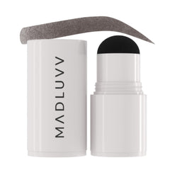 MADLUVV Brow Stamp Refill cap close-up shows pigment for easy color release