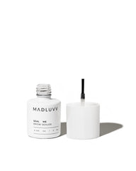 MADLUVV Seal Me Brow Sealer brush application for precise top coat