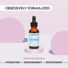Maelove Hydrator ingredients resveratrol panel signals antioxidant support for refreshed appearance