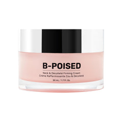 MAËLYS B-POISED neck decollete cream pump delivers hydrated, firmer-looking skin around the neck