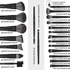 MAGEFY foundation brush dense bristles for seamless, even coverage