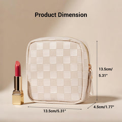 MAGEFY interior pockets organize brushes and lipsticks neatly.