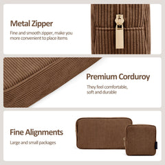 Magefy portable makeup bag lightweight design for travel must-haves