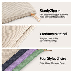 magefy purple two-pack set highlights sturdy zippers for daily use