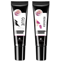 MAGIC ARMOR pegamento semisólido para uñas 15g, adherencia rápida y duradera.