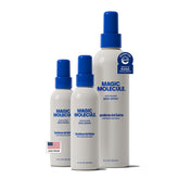 Magic Molecule hypochlorous acid spray bottle for gentle cleansing on sensitive skin