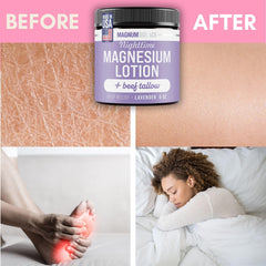 Magnum Solace beef-tallow-texture-closeup highlights rich hydration without greasiness.