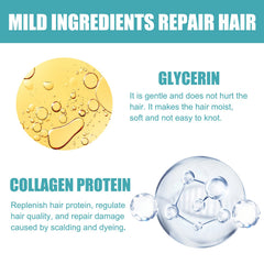 Maigoole Silk Gloss results in silky straight hair after use.